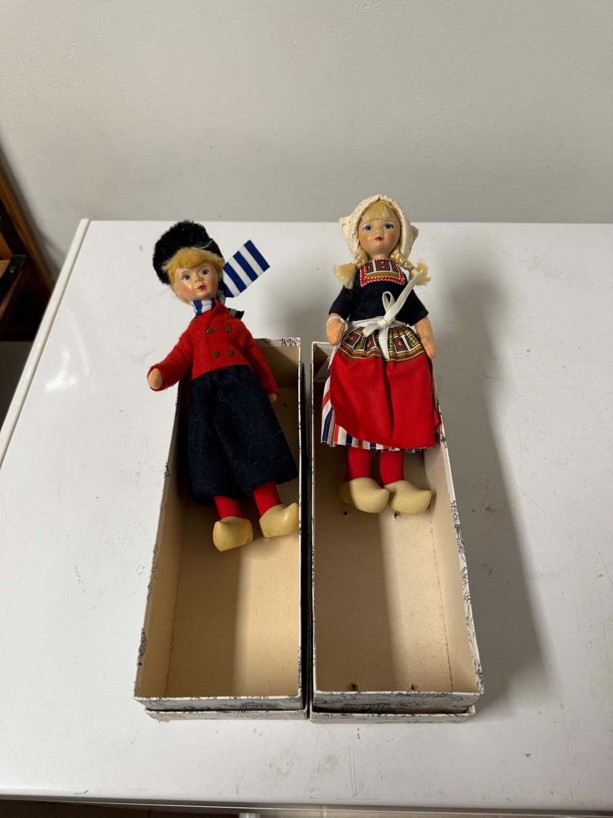 Vtg Design Centre London 9” Dolls Lot of 2