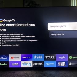 Sony 65” TV -Works Perfectly But Slight Visual Defects 