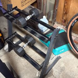 Dumb Bell Rack Organizer 