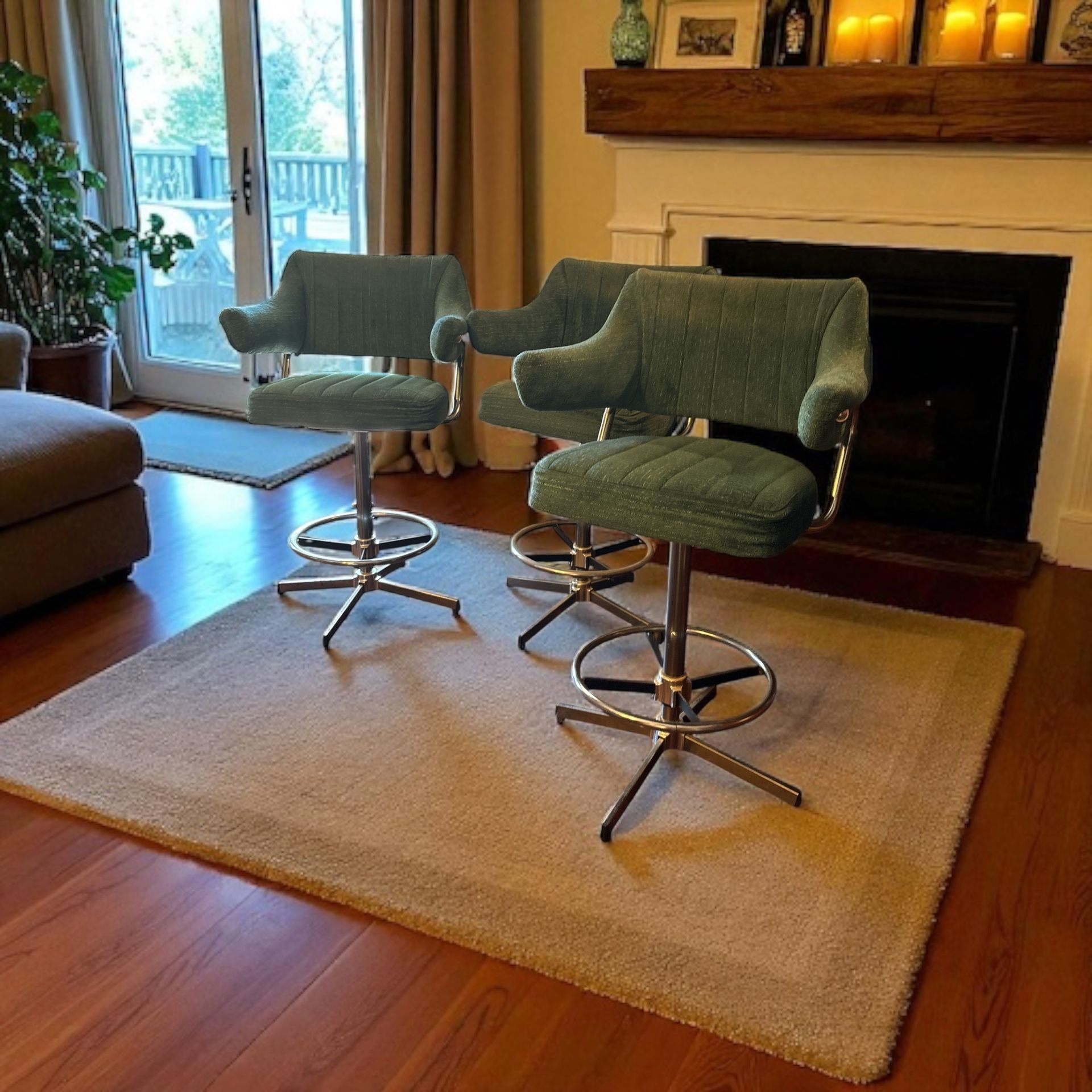 Bar Stools Set of Three