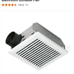 Broan-NuTone 50 CFM Ceiling/Wall Mount Bathroom Exhaust Fan