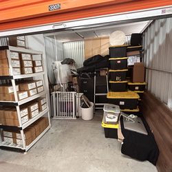 Two 5-Tier Easy Assembly Multi-purpose Plastic Garage Storage Shelving Unit (36 in. W x 72 in. H x 24 in. D)