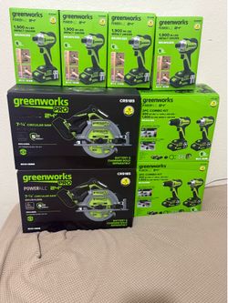Greenworks power tools