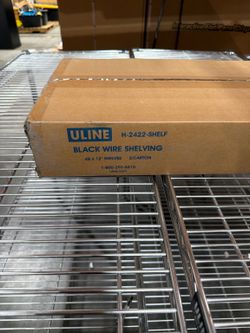 Uline shelves