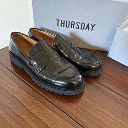 Women’s Black Loafers – Size 11 – Worn Once