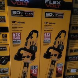 Dewalt Flexvolt Chainsaws 