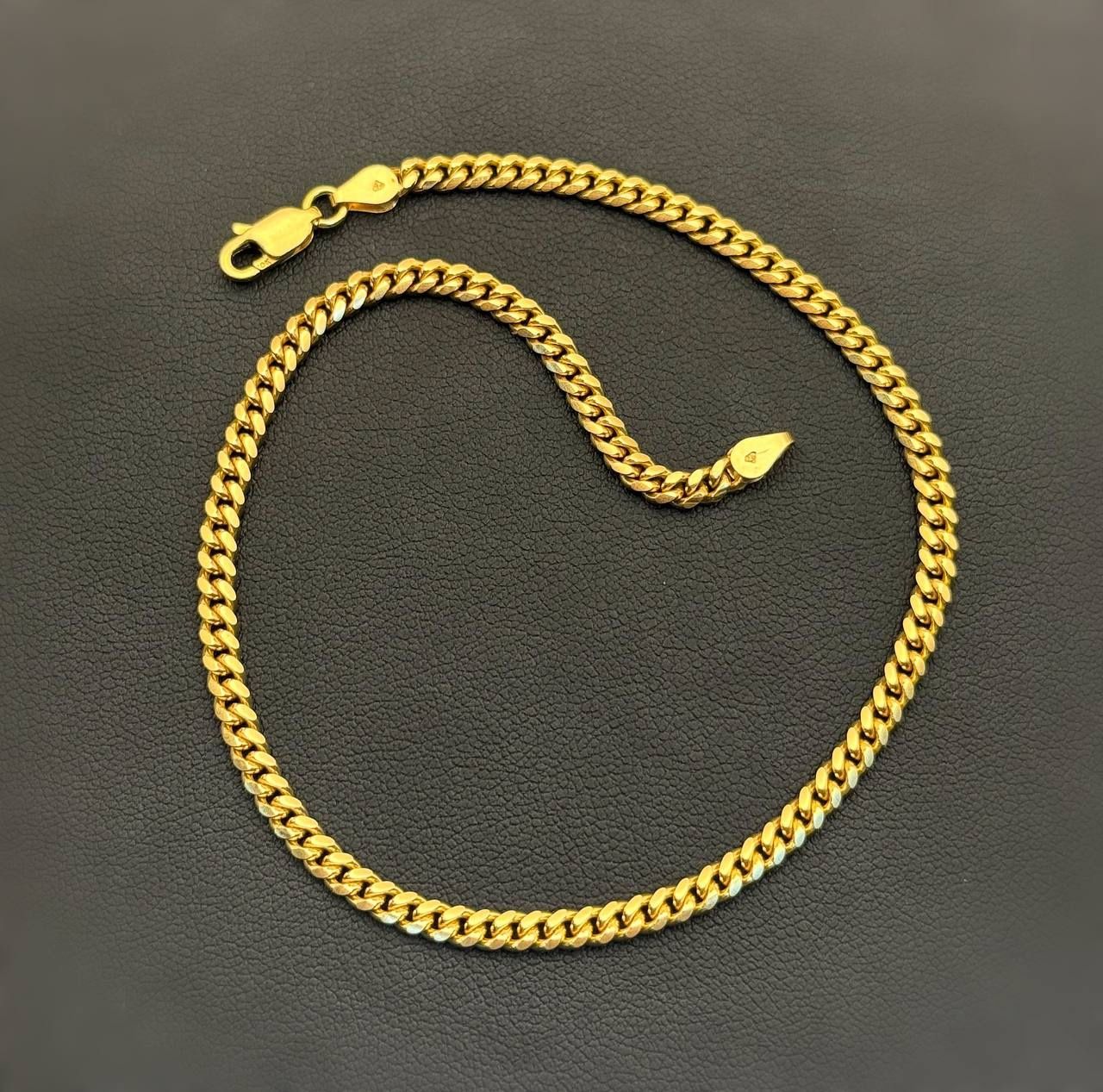 Jewelry 10k solid Yellow Gold Brand new Cuban link 10.0”...
