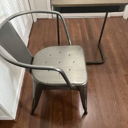 World Market Small Desk and Chair 