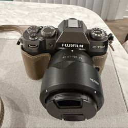 X-T50 Body, Charcoal Silver with XC15-45mmF3.5-5.6 OIS PZ Lens Kit