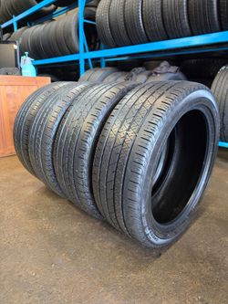 🔥 (4) 245 45 20 Continental All Season Tires