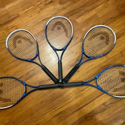 Head Ti.Conquest Titanium Tennis Racquets. SPRING SALE $25 For All 5