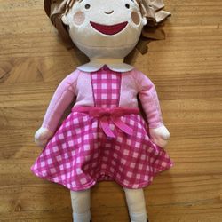 Ps pinkalicious doll plush stuffed 15" kohls cares victorian kann