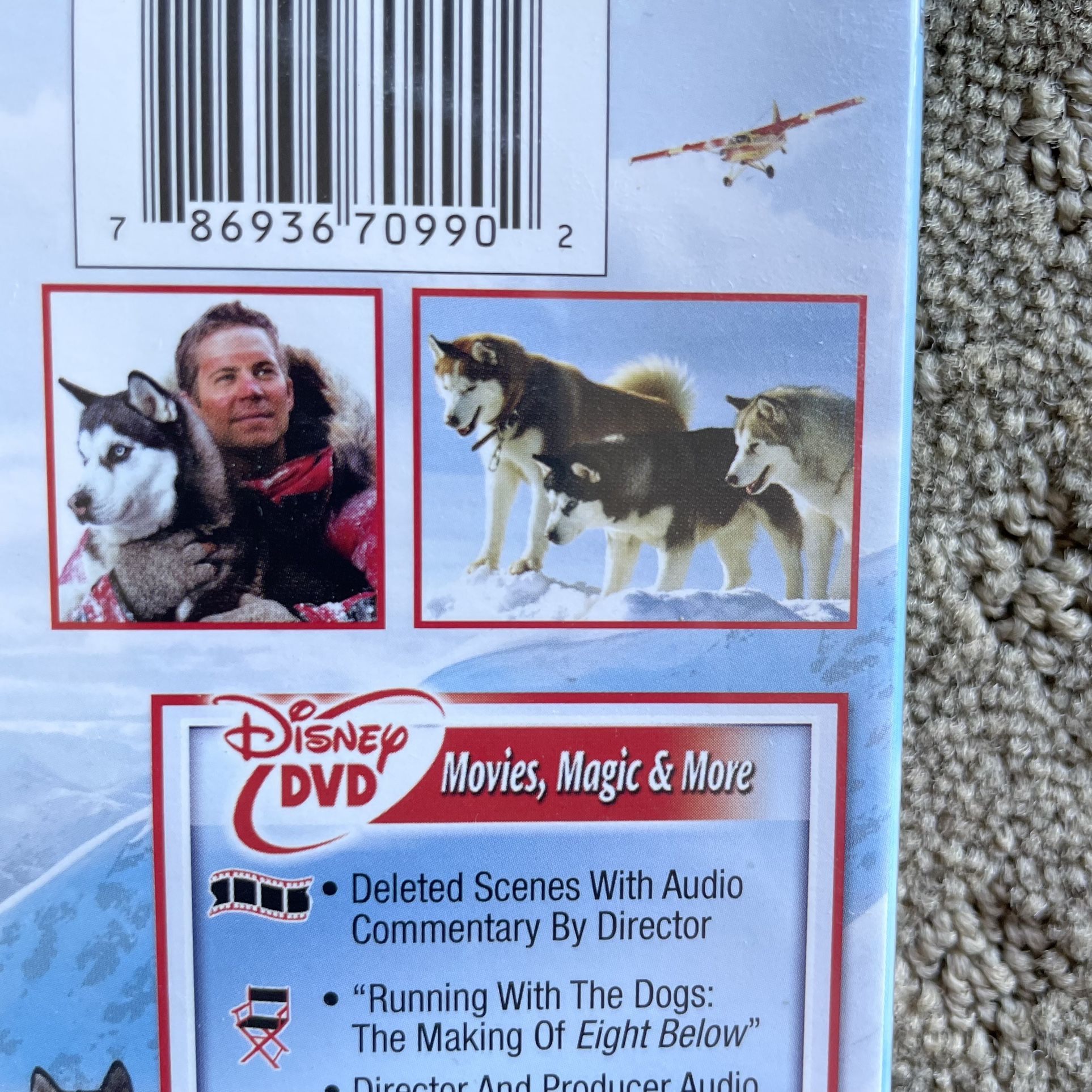 Eight Below Disney Family DVD for Sale in Charlotte, NC - OfferUp, image size:1926x1926
