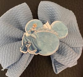 Cinderella hair bow