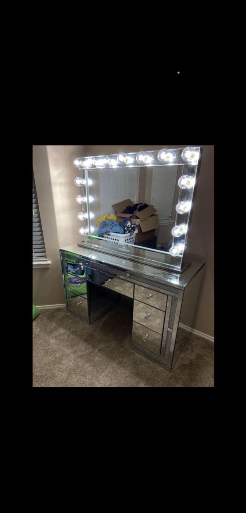 New Vanity + Mirorr Only $29 Down Home & Garden