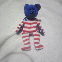 American Flag Ty Beanie Baby Bear