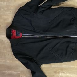 Navy Blue Bombers Jacket