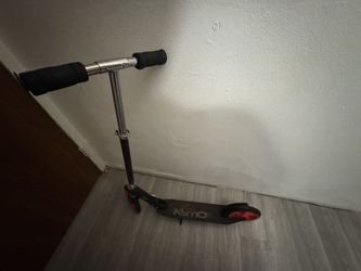 Black And Red Scooter 