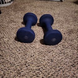 8 Pound Dumbells 
