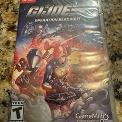 G.I. Joe Operation Blackout Nintendo Switch Brand New