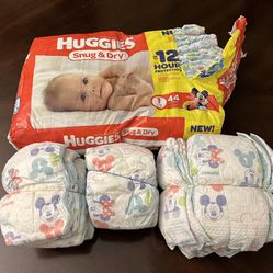 Huggies Snug & Dry Size 1 Diapers 