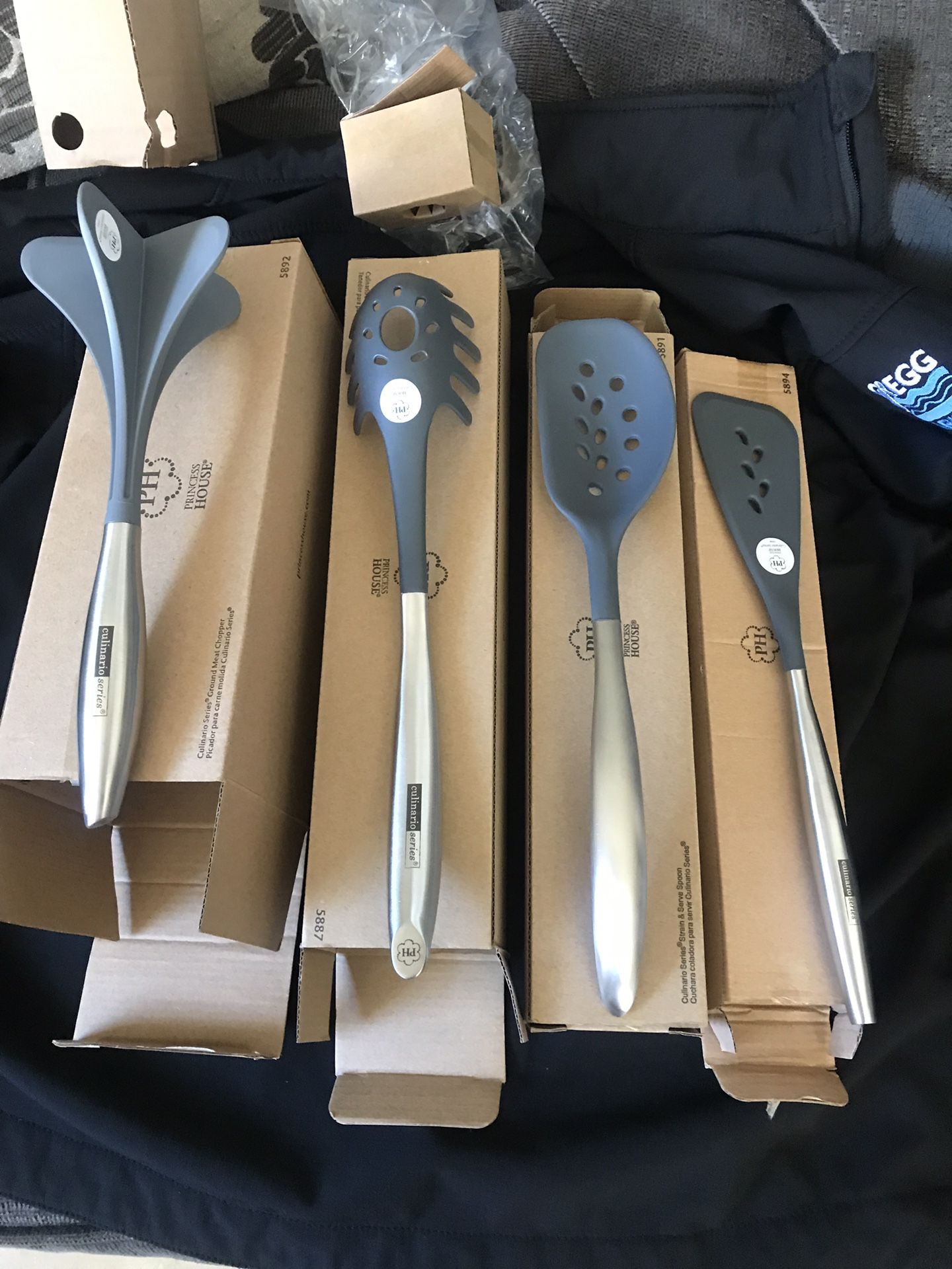 4 utensilios para la cocina de princess House nuevos $100 obo