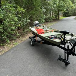 10ft Jon Boat Set Up 