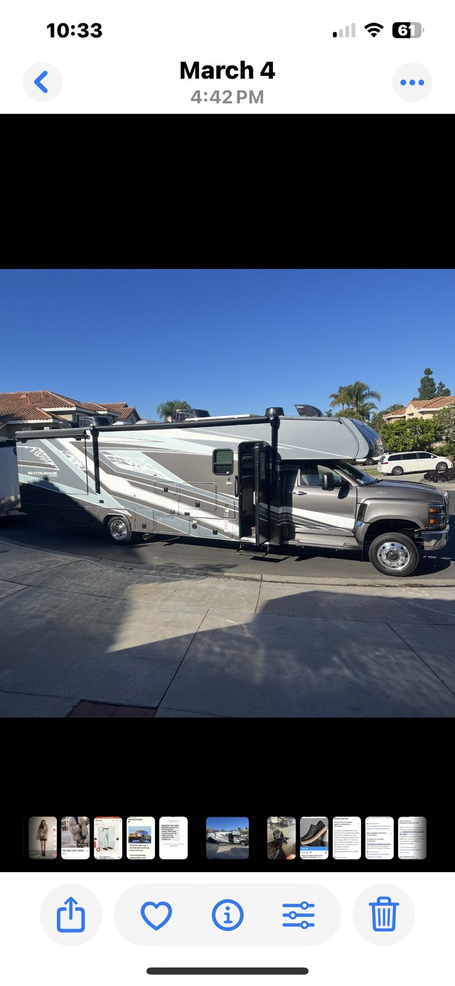2024 Coachmen/ international 34 bh
