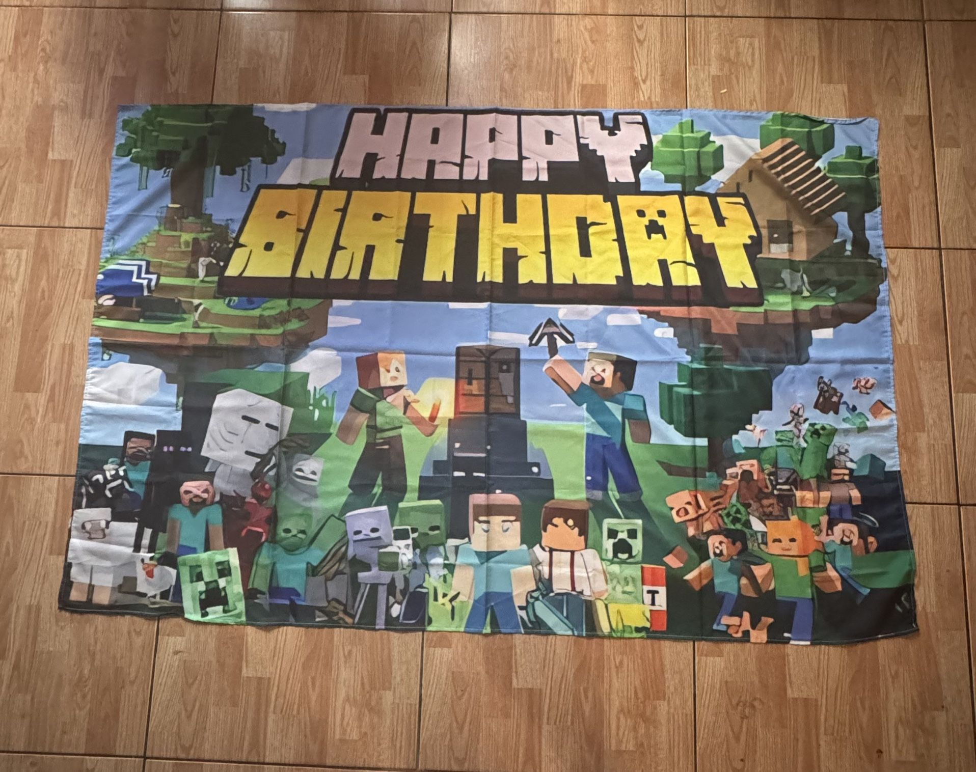 Minecraft Backdrop