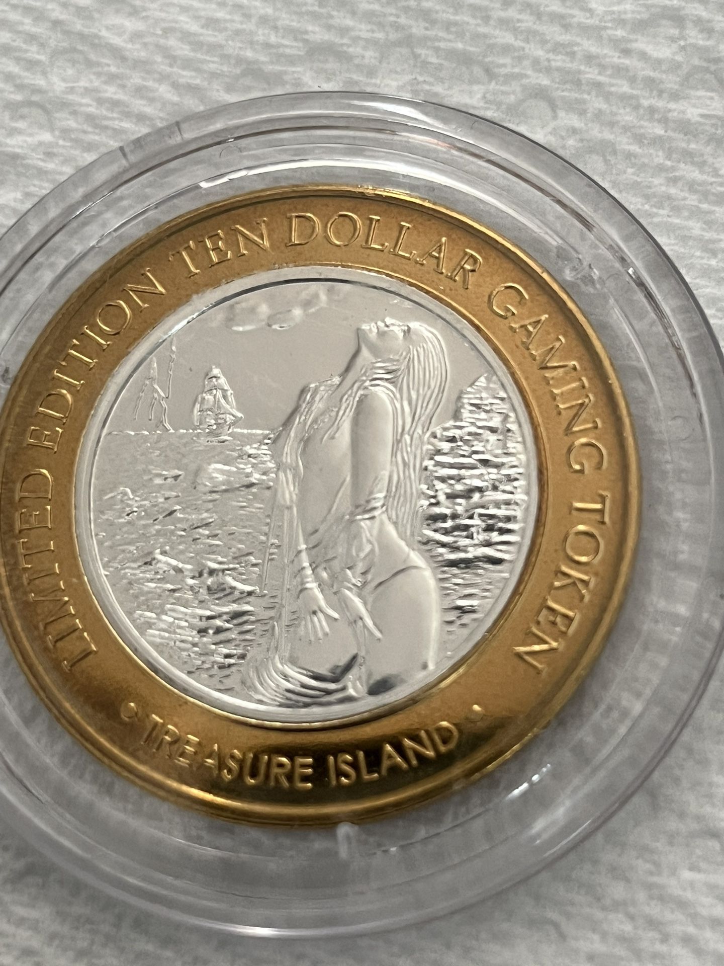 Limited Edition Ten Dollar Gaming Token