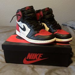 Jordan “Bred Toe” 1s 