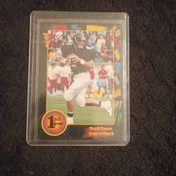 brett  favre collectable card