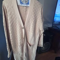 New Sweater Button up 