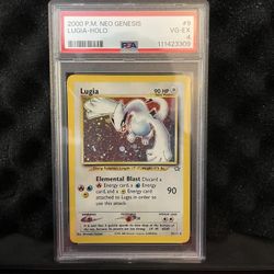 PSA 4 Lugia Holo #9 Neo Genesis 