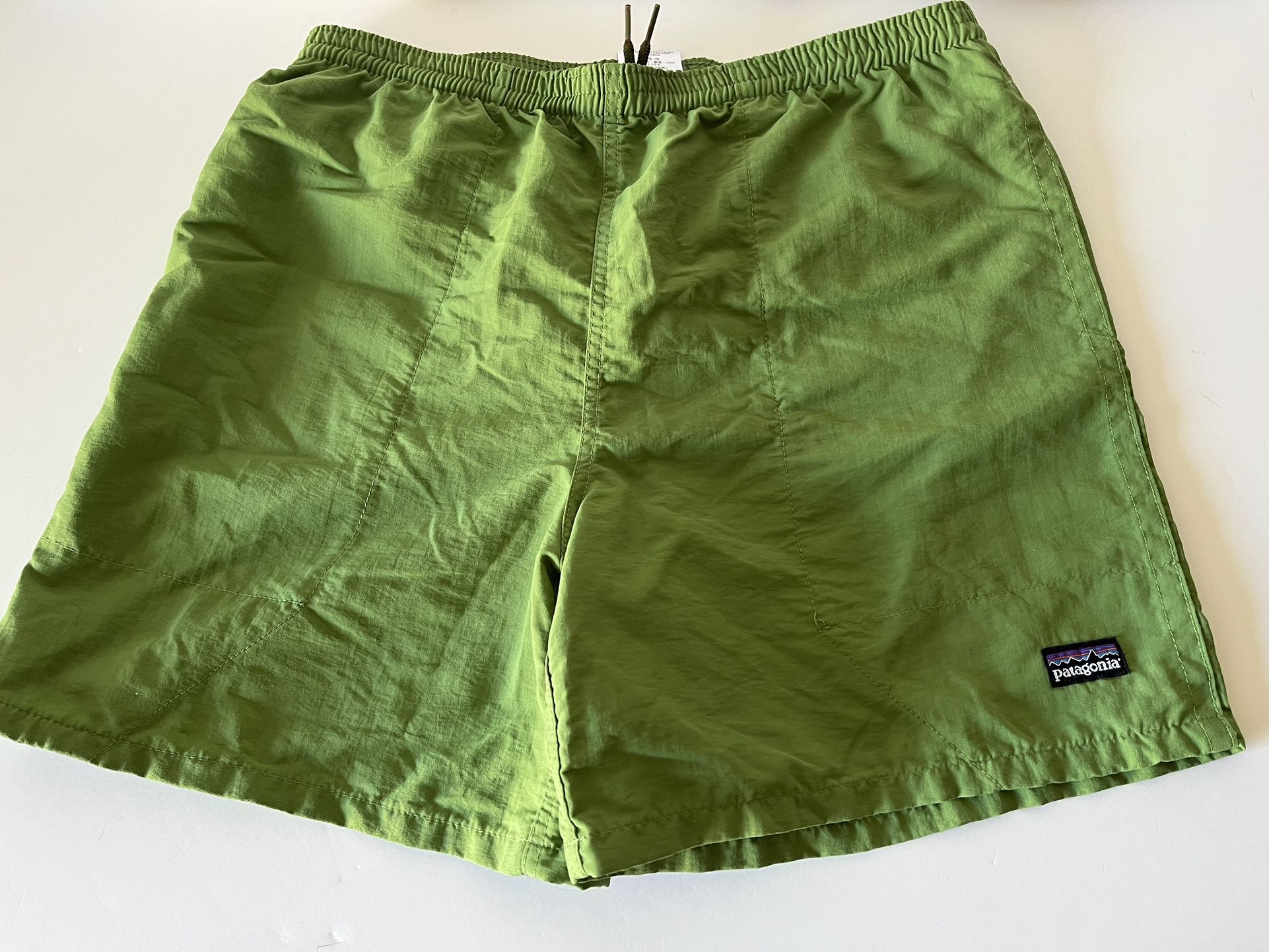 Patagonia Youth Baggies Swim Trunks Green 14