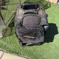 Baseball Softball Backpack Rolling Powernet