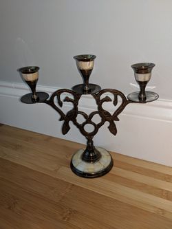 Candle holder.