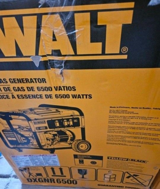 Dewalt 6500 W Gas Powered Generator