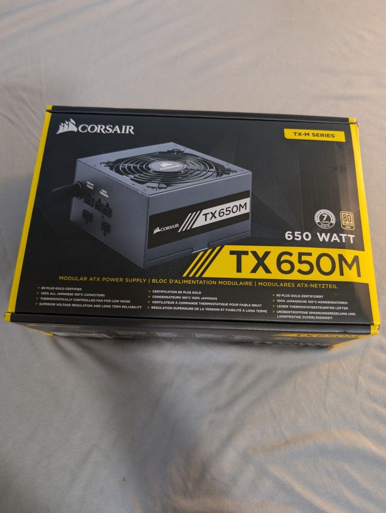 Corsair Modular PSU 650 Watt