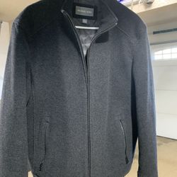 Mens Large Wool Coat