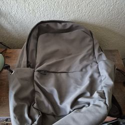 Water Resistant Backpack, Grey 