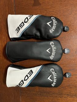 Callaway 3 wood head covers.