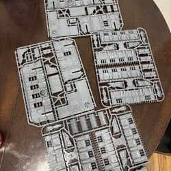 Warhammer 40K Terrain From The Ultimate Starter Set For 10th Edition