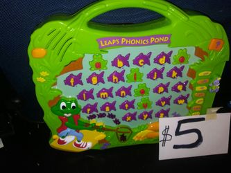 Leap frog learning toy