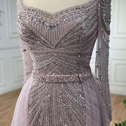 Beautiful Pink Evening Gown 
