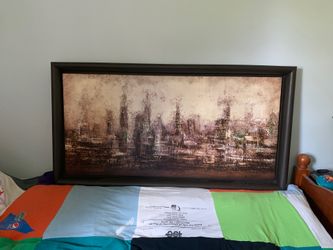 Z Gallerie painting. Used.