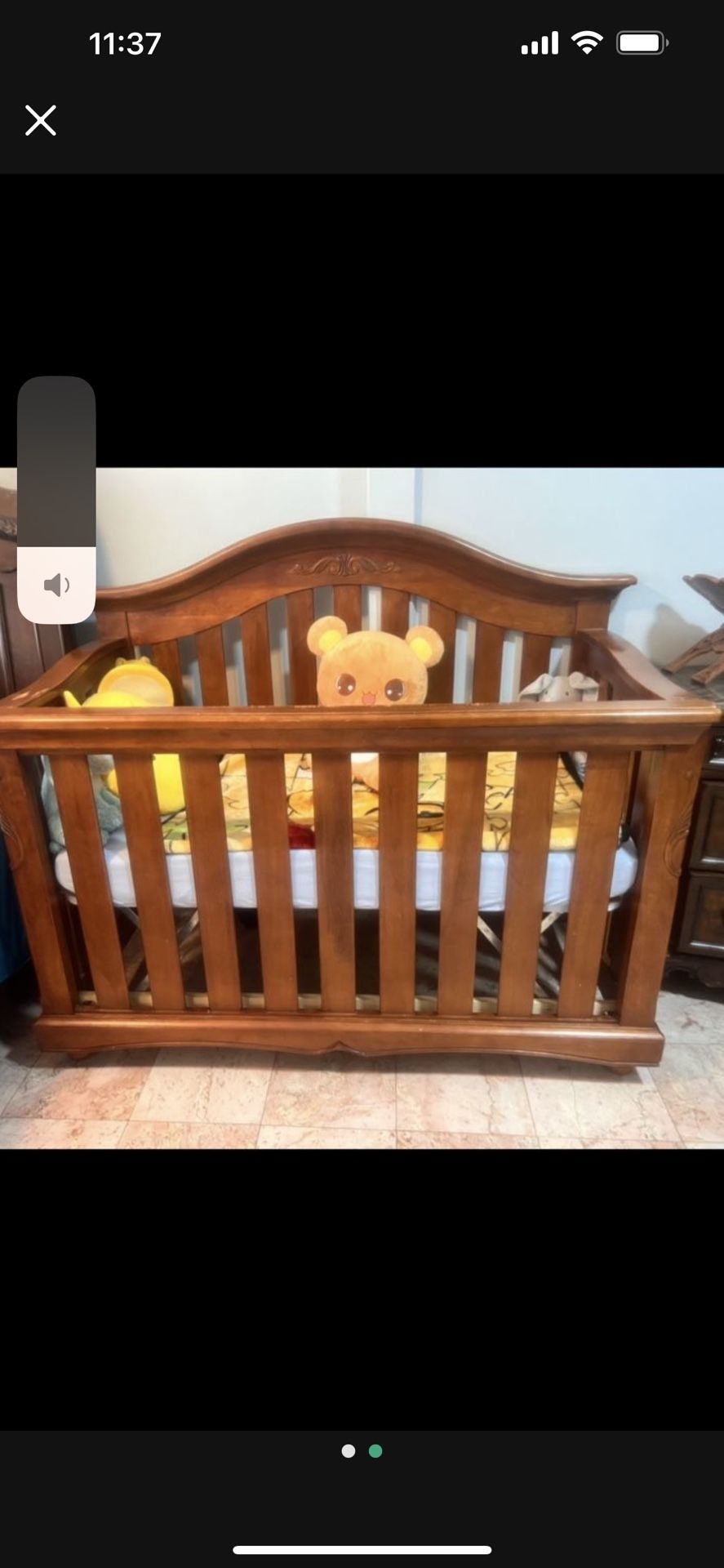 Baby Crib & Changing Table