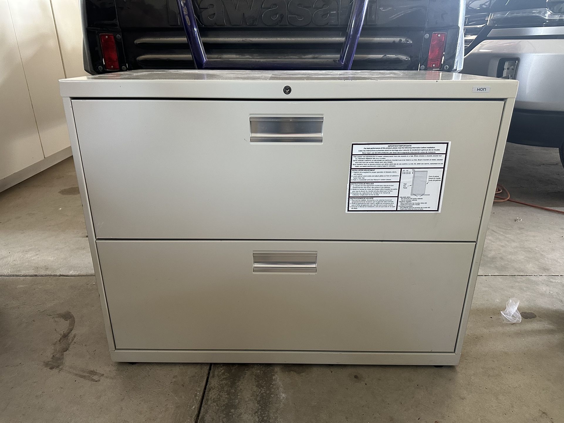 Two Drawer Filing Cabinet