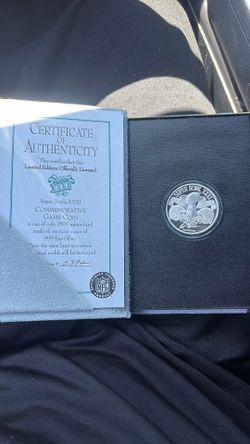 Silver Super Bowl  coin