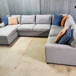 Gray Sectional Sofa